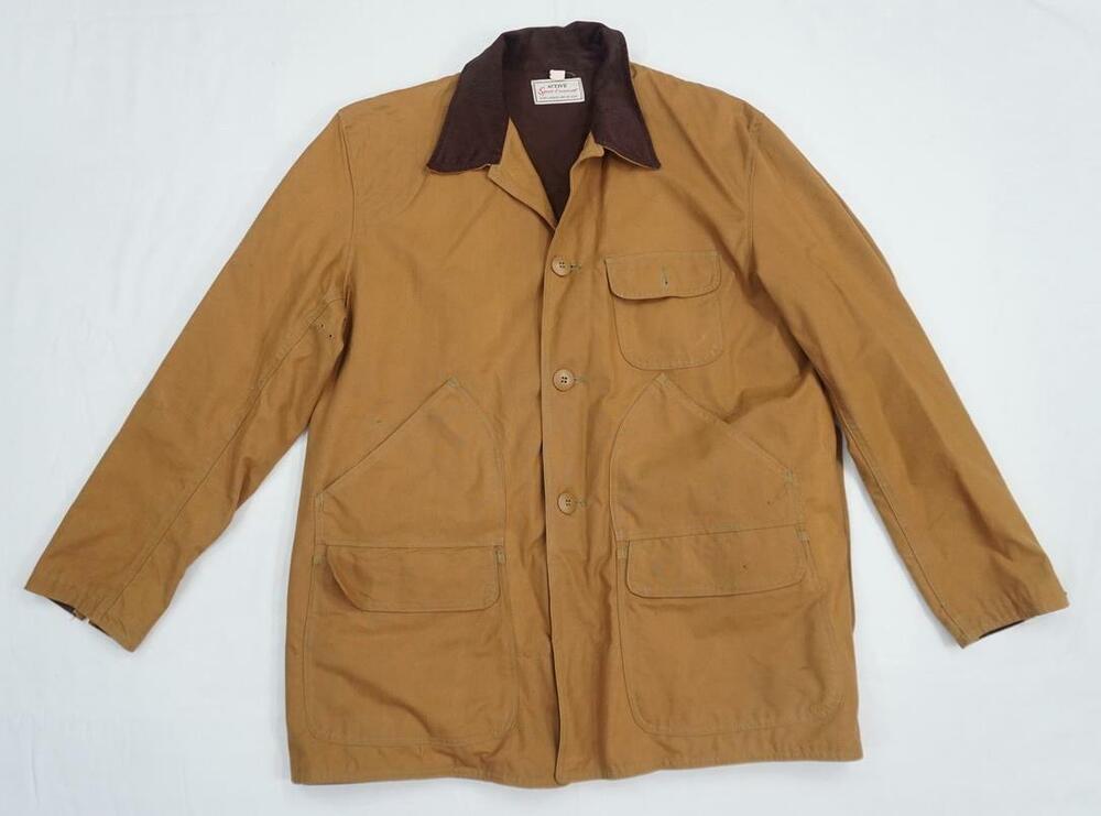 VINTAGE SEARS ROEBUCK ACTIVE SPORTSWEAR SZ 46 EXPANDABLE HUNTING/FIELD/JACKET